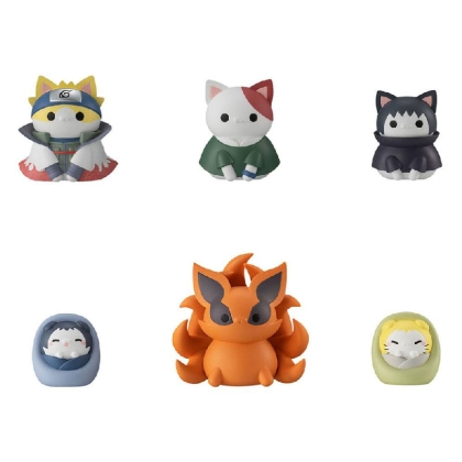 Naruto Shippuden Mega Cat Project Trading Figure 3 cm Nyaruto! Once Upon A Time In Konoha Village
