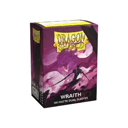 Dragon Shield Големи Протектори за карти 100 броя Dual матирани - Wraith 'Alaric, Chaos Wraith'