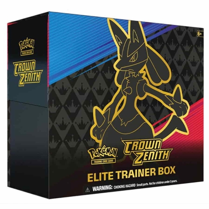PRE-ORDER: Pokemon TCG Sword &amp; Shield 12.5 Crown Zenith - Elite Trainers Box