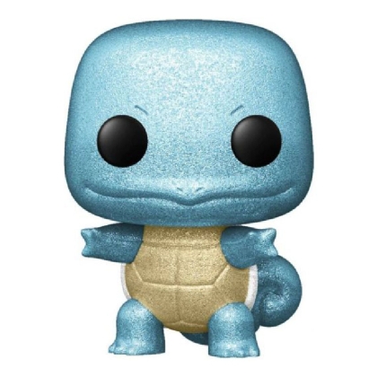 Pokemon POP! Games Vinyl Figure Squirtle Carapuce Schiggy (Diamond Collection) (Convention Limited Edition) #504