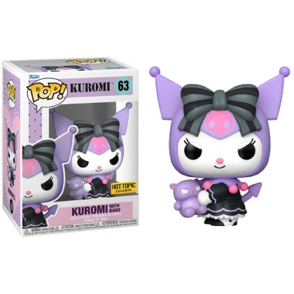 Hello Kitty Funko POP Vinyl Колекционерска Фигурка - Kuromi with Baku (Special Edition) #63