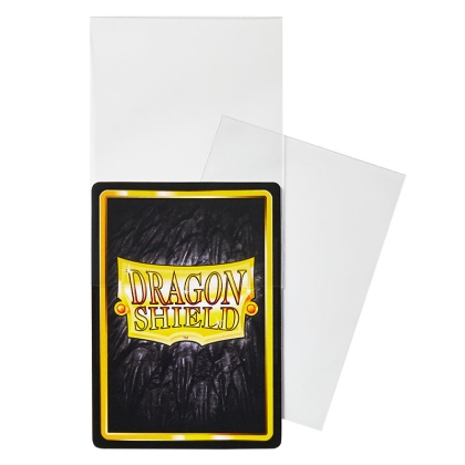 Dragon Shield Standard Size Perfect Fit Sleeves - Clear (100 Sleeves) 