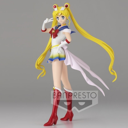 Sailor Moon Eternal the Movie Pretty Guardian ver.B Glitter Glamours Колекционерска Фигурка - Super Sailor Moon 23cm