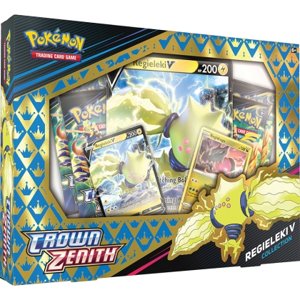 Pokemon TCG Sword & Shield 12.5 Crown Zenith Regieleki V/ Regidrago V BOX 