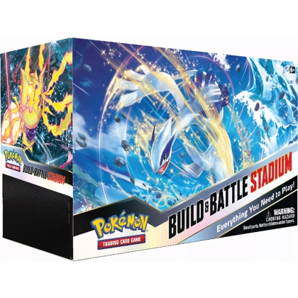 Pokemon TCG Sword & Shield 12 Silver Tempest - Build & Battle Stadium Box