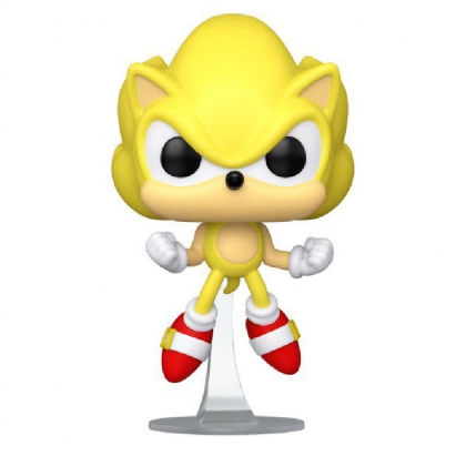 Sonic The Hedgehog Funko Pop! Колекционерска Фигурка - Super Sonic First Appearance (Convention Limited Edition) #887
