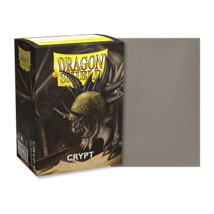 Dragon Shield Големи Протектори за карти 100 броя Dual матирани - Crypt Neonen