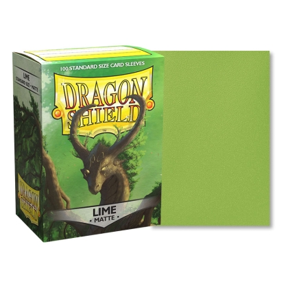 Dragon Shield Големи Протектори за карти 100 броя матирани - Lime