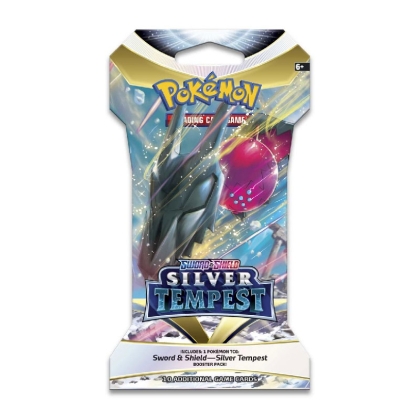 Pokemon TCG Sword & Shield 12 Silver Tempest Sleeved Booster Pack