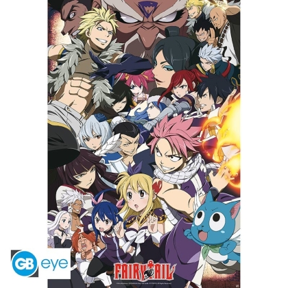 Fairy Tail: Голям Плакат - Fairy Tail VS other guilds