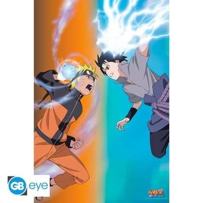 Naruto Shippuden: Голям Плакат - Naruto vs Sasuke