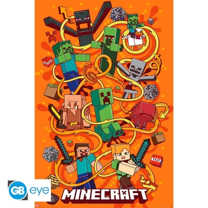 Minecraft: Голям Плакат - Swirls