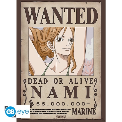 One Piece: Плакат - Wanted Nami
