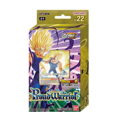 Dragon Ball Super Card Game - Стартово Тесте SD22 - Proud Warrior 