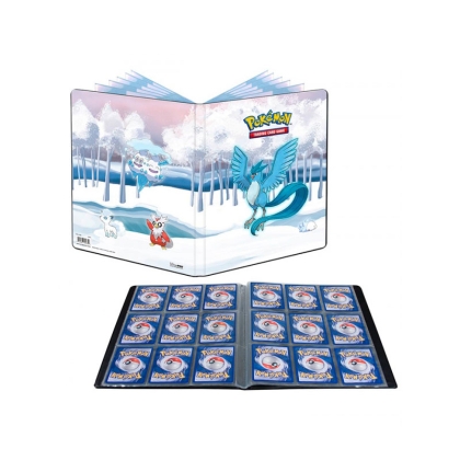 Pokemon TCG Албум за карти A4 - 9-Pocket Албум/Портфолио за карти - Frosted Forest