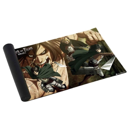 Attack On Titan Playmat/Mousepad - Eren, Mikasa & Armin