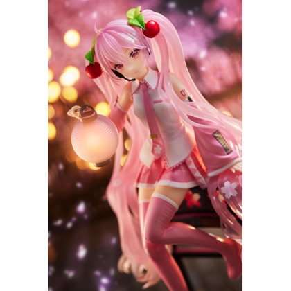 PRE-ORDER: Sakura Miku AMP+ Колекционерска Фигурка -  Sakura Lantern Ver. 
