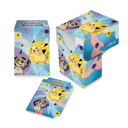 Ultra Pro - Кутия за съхранение на карти - Pikachu & Mimikyu