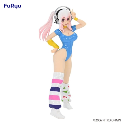 Super Sonico Колекционерска Фигурка -  Super Sonico Concept Figure 80's/Another Color/Blue Ver. 
