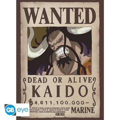 One Piece: Плакат - Wanted Kaido