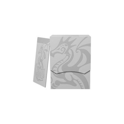 Dragon Shield Deck Shell - Бяла - Ashen White