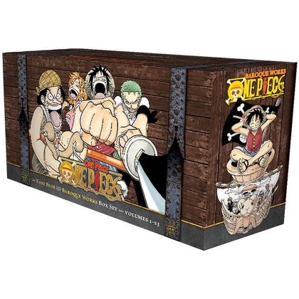 Манга: One Piece Box Set 1 East Blue and Baroque Works (Volumes 1-23 with Premium)