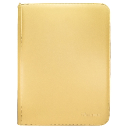 Ultra Pro Vivid 9-Pocket Албум за карти с цип A4 - Жълт