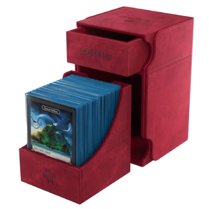Gamegenic - Watchtower 100+ XL - Кутия за карти - Червена