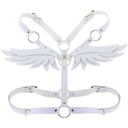Косплей Крила Body Аксесоар - Бял Angel Wings