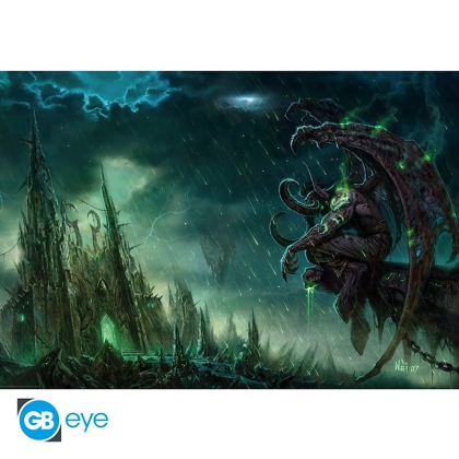 World of Warcraft: Голям Плакат - Illidan Stormrage