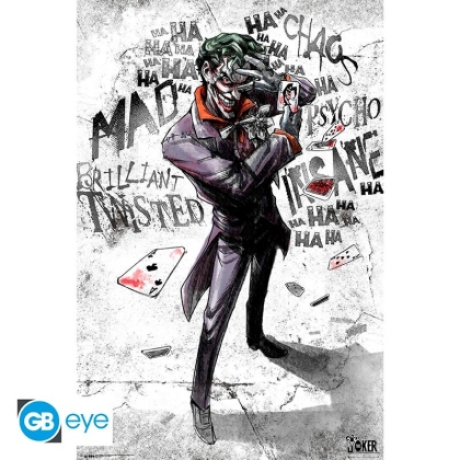 DC Comics: Голям Плакат - Joker Type