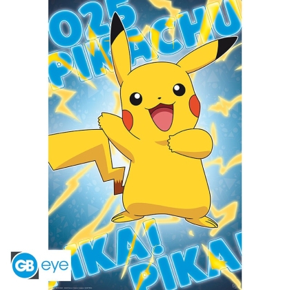 Pokemon Голям Плакат - Pikachu