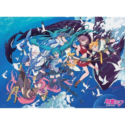 Vocaloid: Плакат - Hatsune Miku & Amis Ocean
