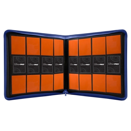 Ultra Pro 12-Pocket Албум за карти с цип  - Син