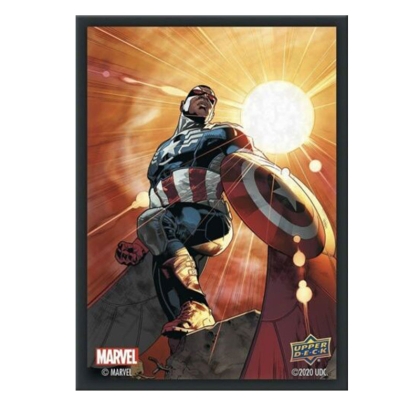 Marvel Големи Протектори за карти 65 броя  - Captain America: Sam Wilson