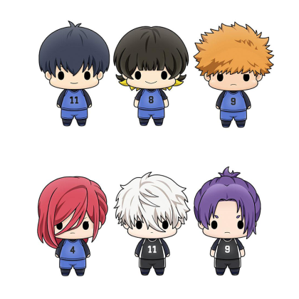 Blue Lock Chokorin Mascot Series Trading Figure 5 cm Assortment Vol. 1 -  Isagi, Bachira , Kunigami, Chigiri, Nagi & Mikage 