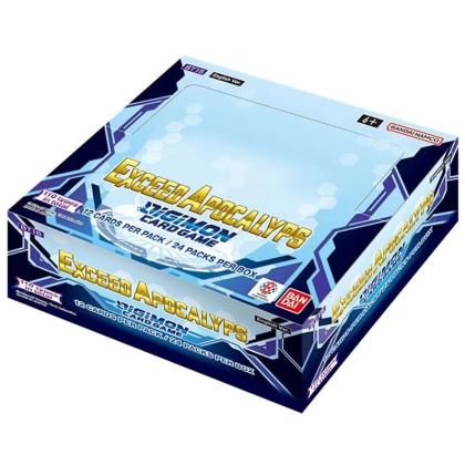 PRE-ORDER: Digimon Card Game - Exceed Apocalypse Booster Display BT15  - 24 Бустера