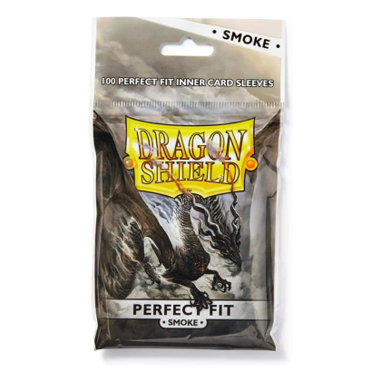 Dragon Shield Големи Протектори за карти Perfect Fit - Вътрешни Прозрачни ( Smoke)  Протектори 100 броя