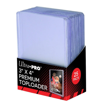 UP - Твърди Протектори за карти -  Toploader Super Clear Premium 25 броя