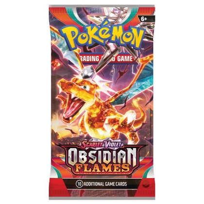 Pokemon TCG Scarlet & Violet 3 Obsidian Flames - Бустер Пакет
