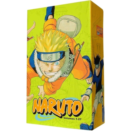 Манга: Naruto Box Set 1 Volumes 1-27 with Premium