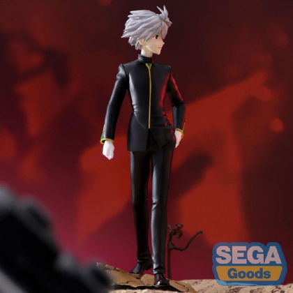 Evangelion: 3.0+1.0 Thrice Upon a Time SPM Vignetteum PVC Statue Kaworu Nagisa Commander Suit Ver. 19 cm