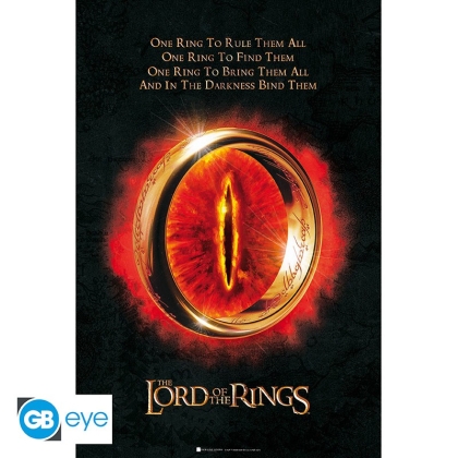 Lord of the Rings - Poster Maxi 91.5x61- The One Ring