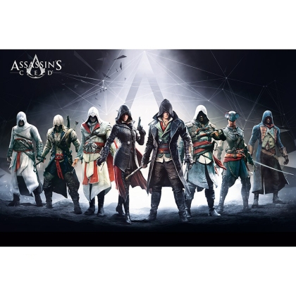 Assassin's Creed Голям Плакат - Characters