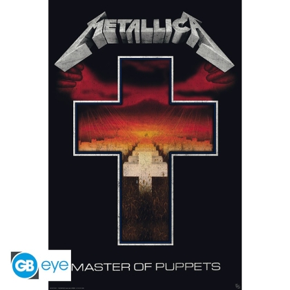 Metalica: Голям Плакат - Master of Puppets Album Cover