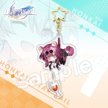 Honkai Star Rail Acrylic Keychain - Kafka