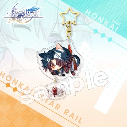 Honkai Star Rail Acrylic Keychain - Blade