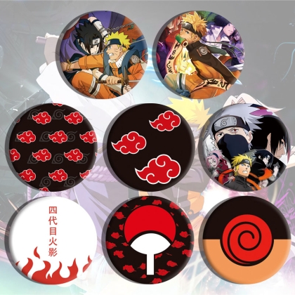 Naruto Shippuden Badge - Varieties