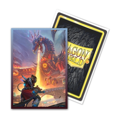" Dragon Shield " Small Card Sleeves 60pc - Art Bolt  Reaper