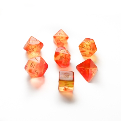 ice set 7pcs - Gem Blitz - Red/Orange